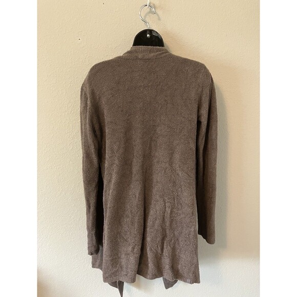 Barefoot Dreams Cardigan Size S/M Bamboo Chic Lite Calypso Wrap Style 436 Brown - Picture 2 of 6